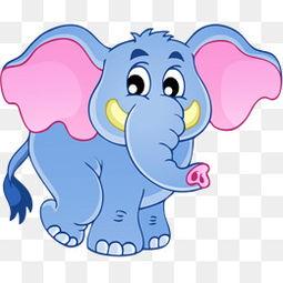 小象吃瓜图片大全,萌态十足萌化人心